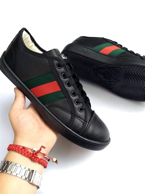 tenis gucci negro mujer|sneakers gucci mujer.